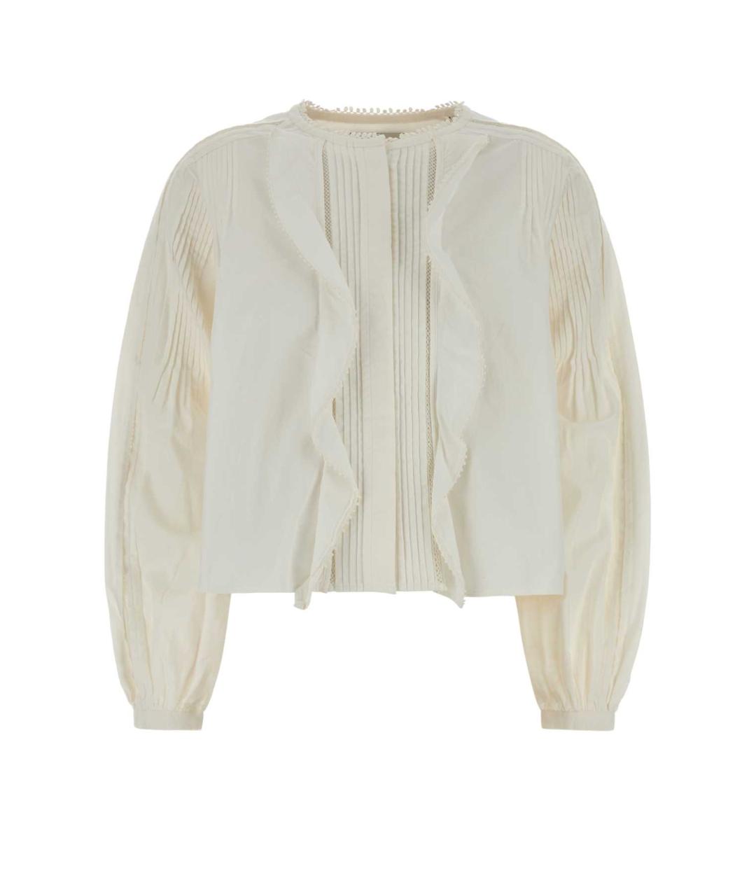 ISABEL MARANT Белая хлопковая рубашка, фото 1