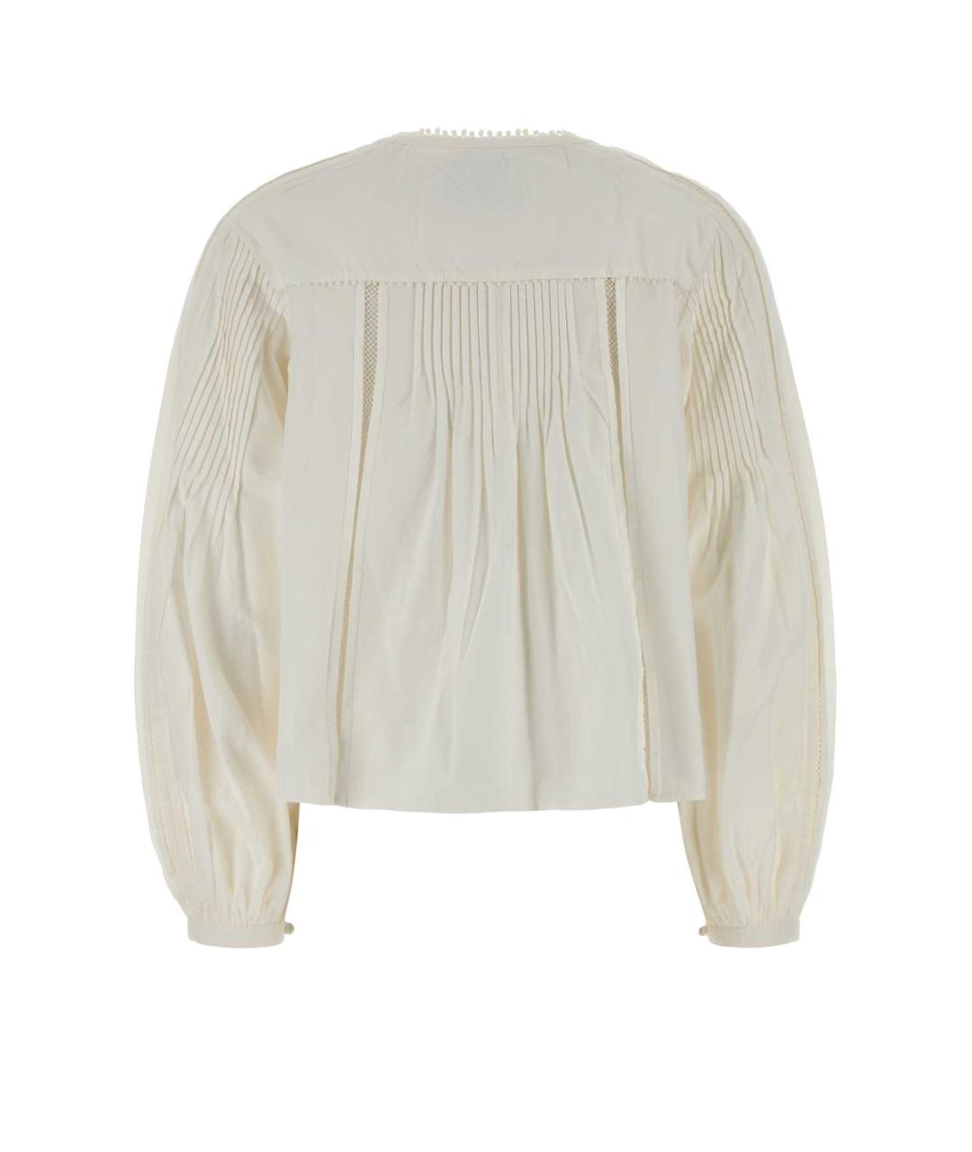 ISABEL MARANT Белая хлопковая рубашка, фото 2