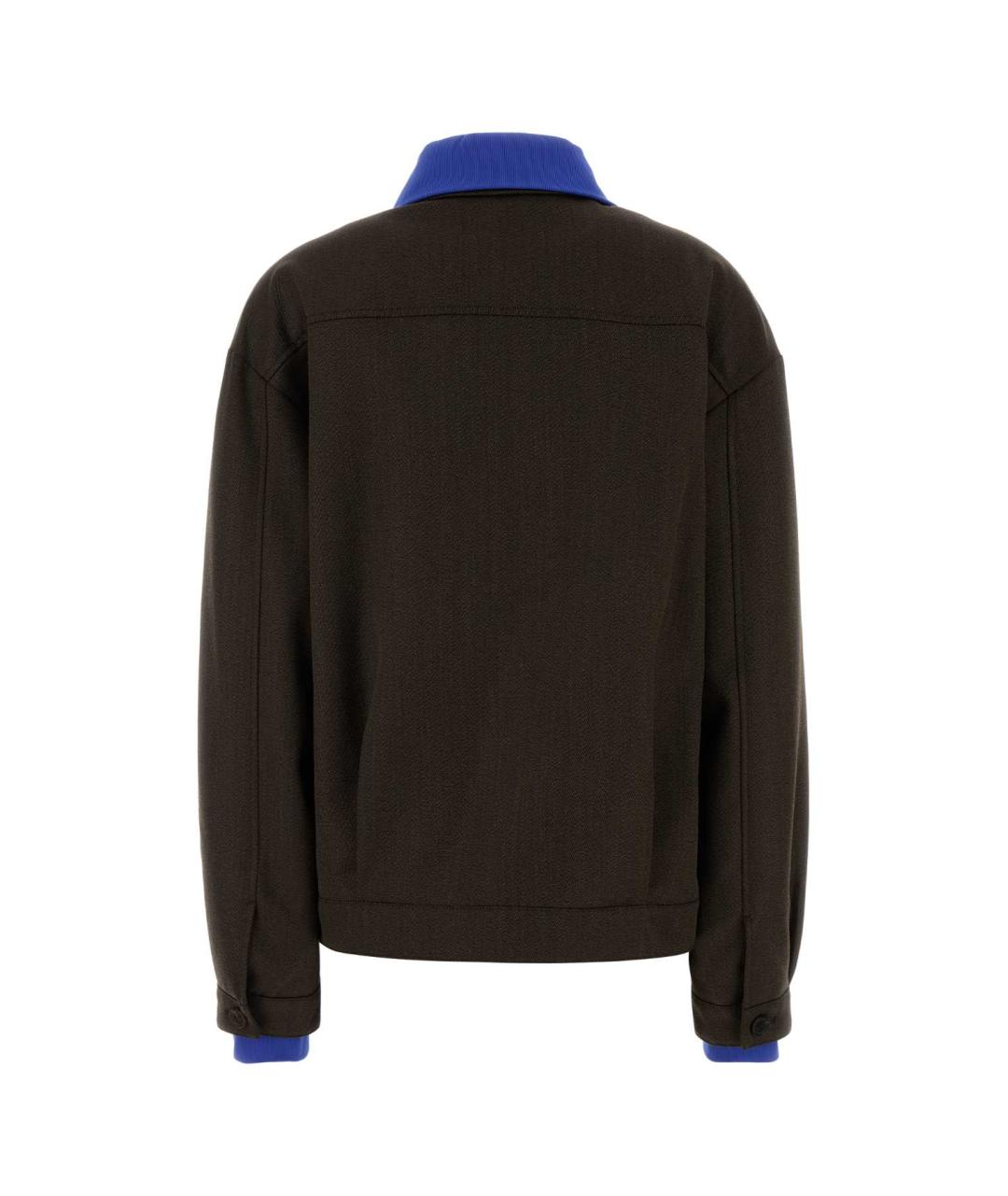 MIU MIU Коричневая шерстяная куртка, фото 2