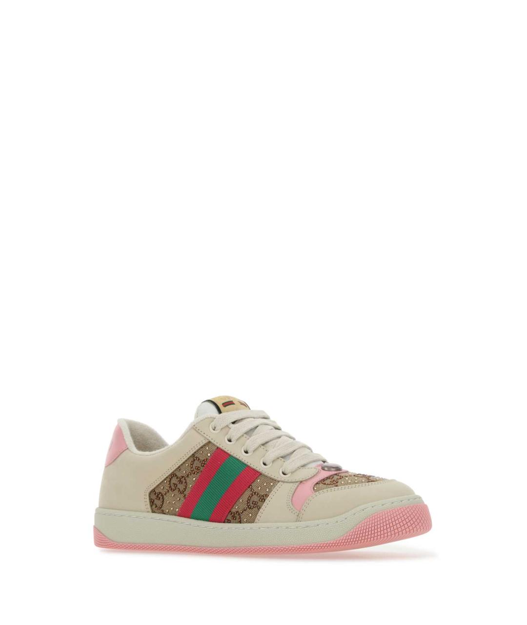 GUCCI Мульти текстильные кеды, фото 2