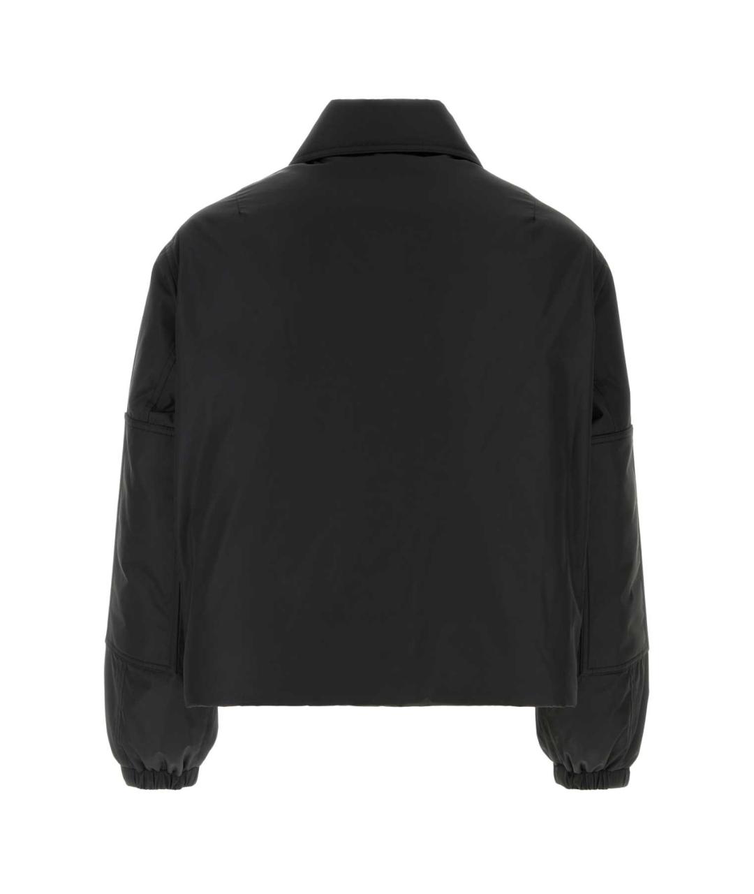 JIL SANDER Черная полиэстеровая куртка, фото 2