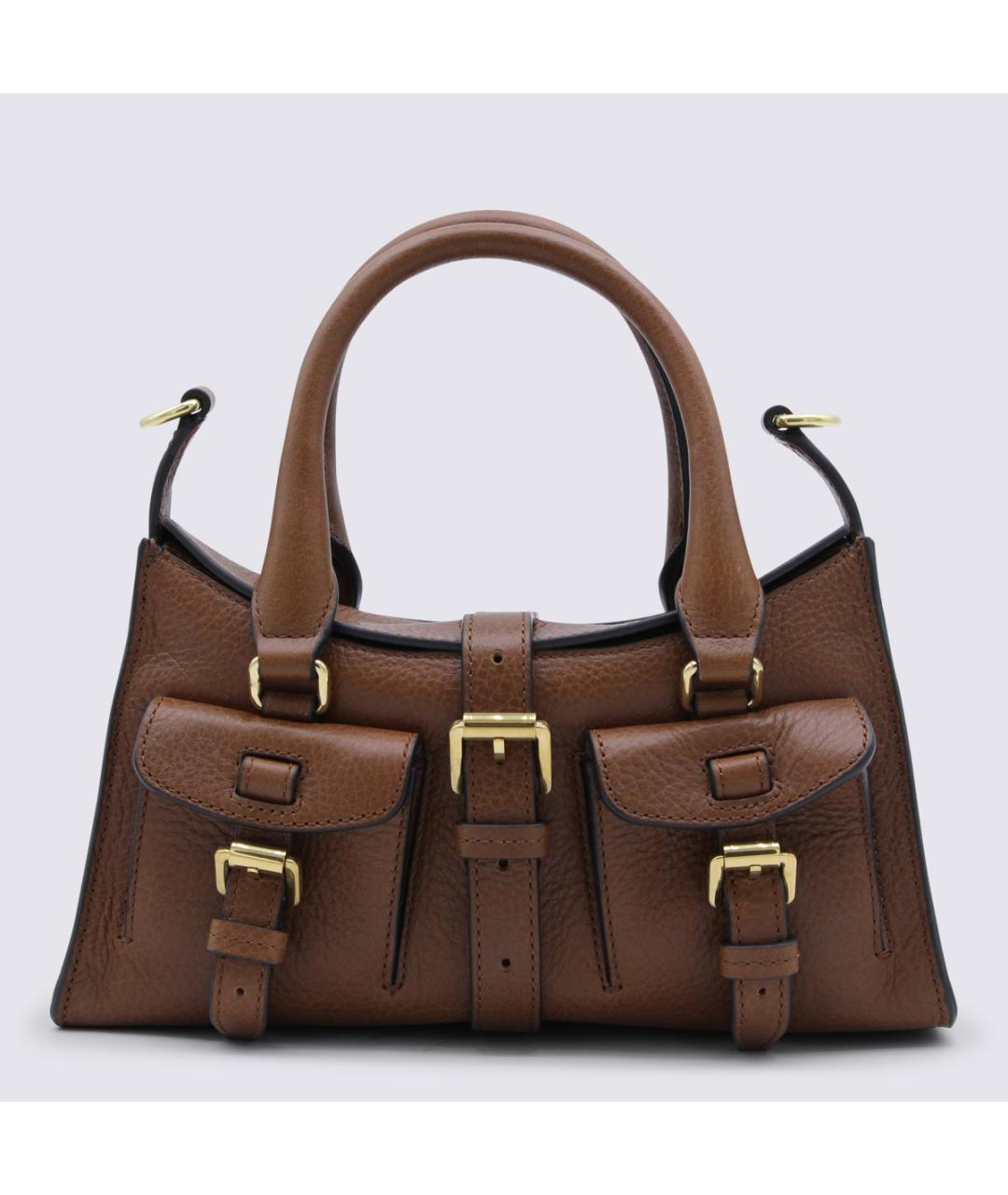 MULBERRY Коричневая кожаная сумка тоут, фото 5