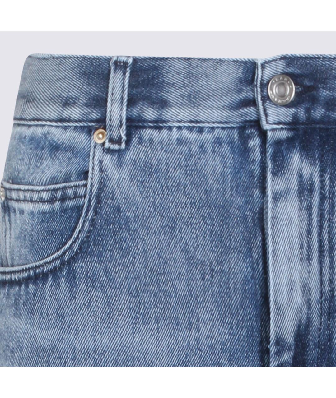 ISABEL MARANT ETOILE Синие прямые джинсы, фото 3