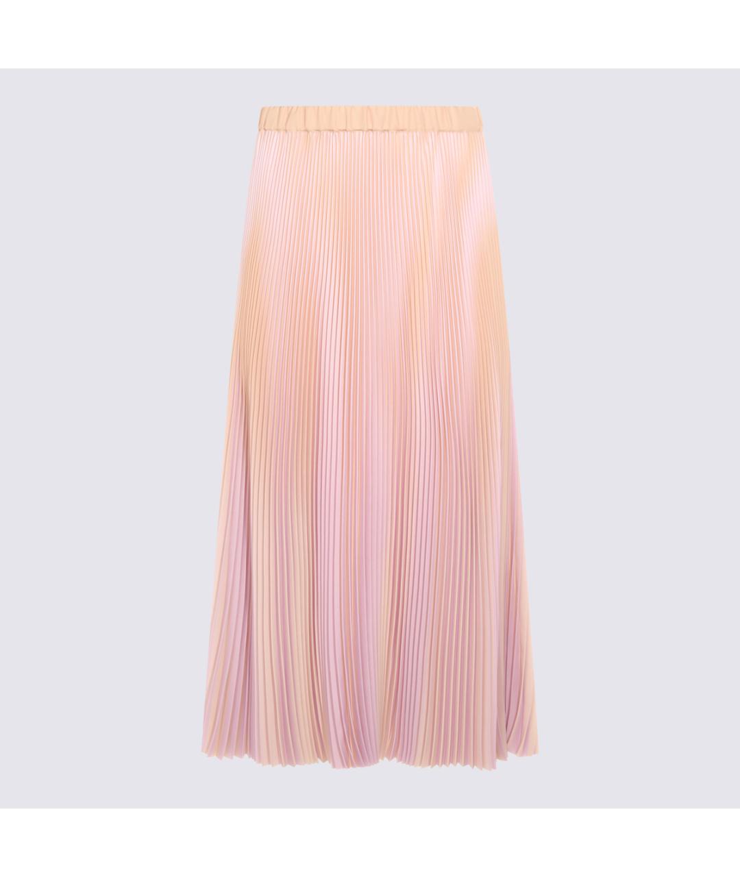 FABIANA FILIPPI Розовая полиэстеровая юбка миди, фото 5