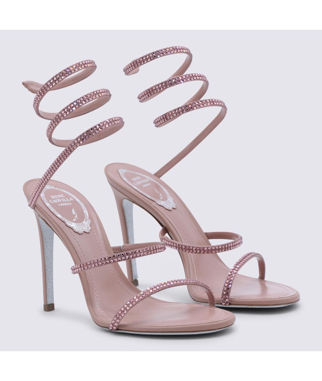 RENE CAOVILLA Кожаные босоножки, фото 2