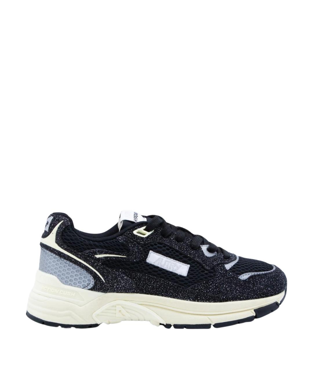 AUTRY Черные текстильные кроссовки, фото 1