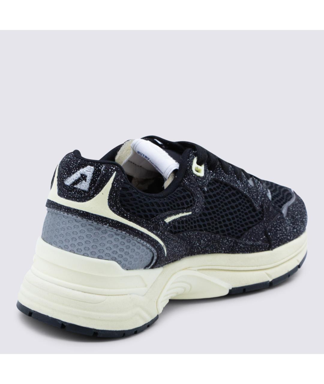 AUTRY Черные текстильные кроссовки, фото 3