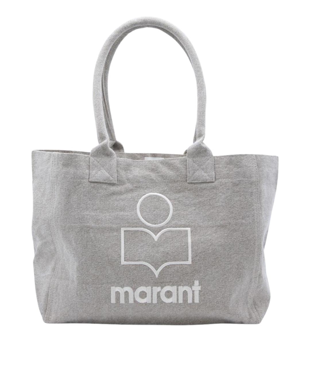 ISABEL MARANT Бежевая хлопковая сумка тоут, фото 1