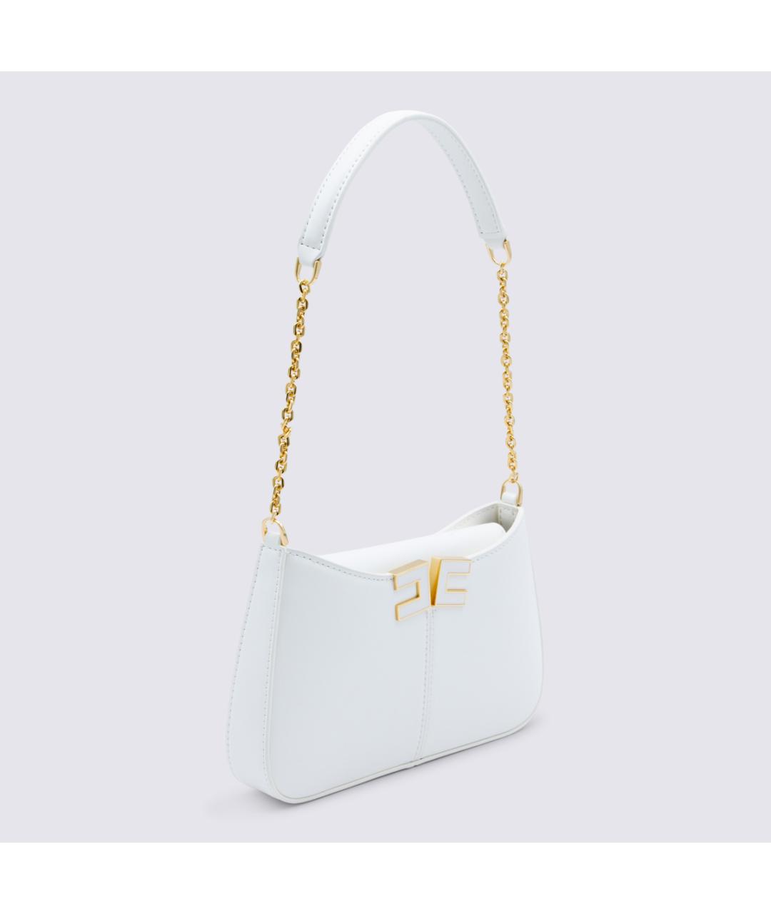 ELISABETTA FRANCHI Белая сумка через плечо, фото 2