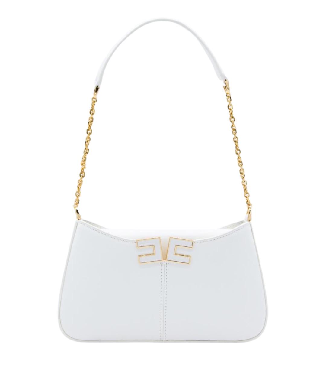 ELISABETTA FRANCHI Белая сумка через плечо, фото 1