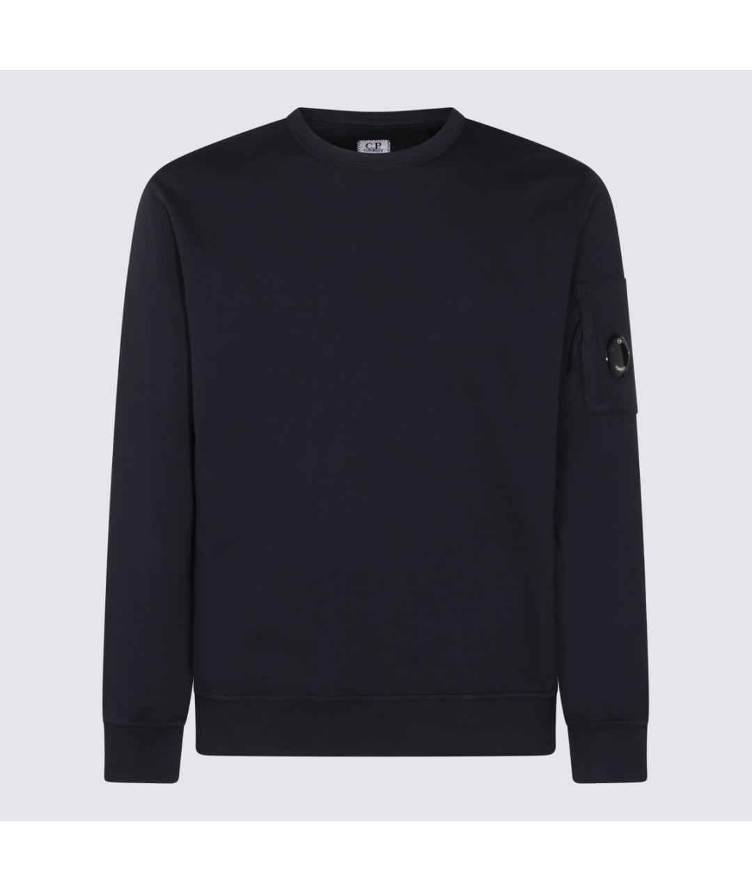 CP COMPANY Темно-синий хлопковый джемпер / свитер, фото 4