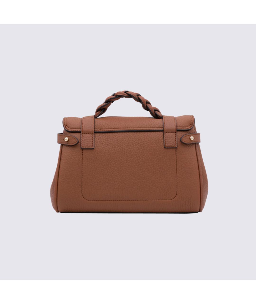 MULBERRY Коричневая кожаная сумка тоут, фото 2