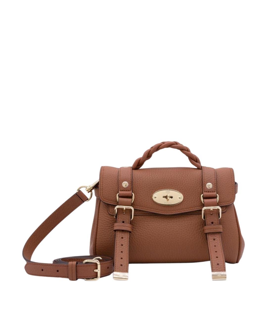 MULBERRY Коричневая кожаная сумка тоут, фото 1