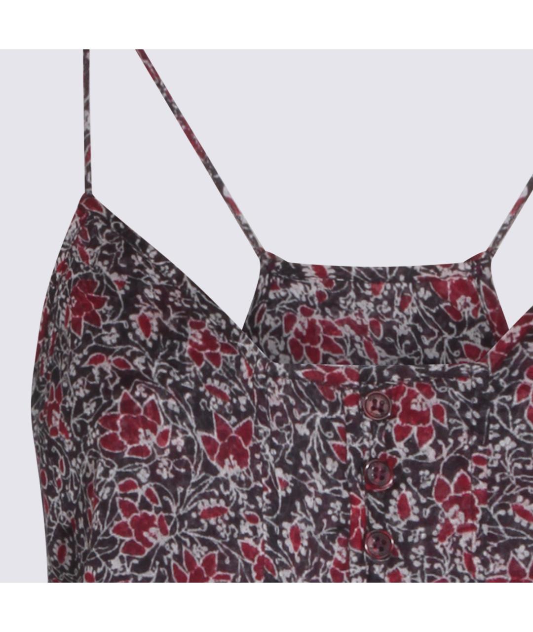 ISABEL MARANT ETOILE Мульти хлопковая майка, фото 3