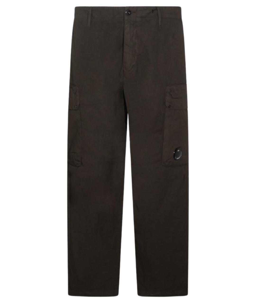 CP COMPANY Зеленые хлопковые повседневные брюки, фото 1