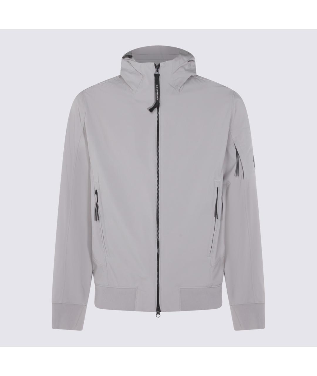 CP COMPANY Серая полиэстеровая куртка, фото 4