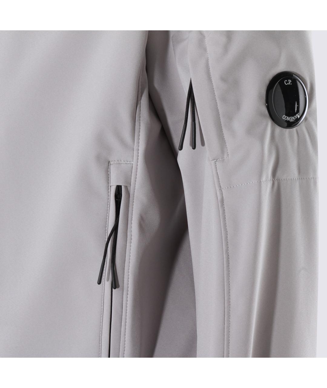 CP COMPANY Серая полиэстеровая куртка, фото 3