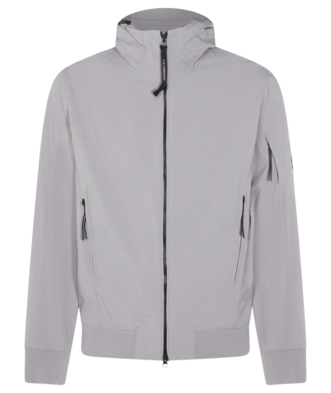 CP COMPANY Серая полиэстеровая куртка, фото 1