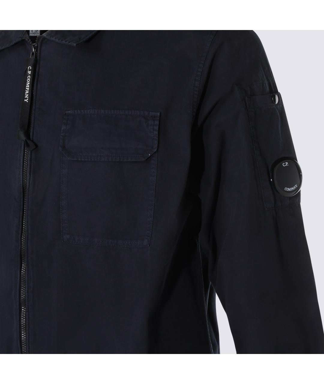 CP COMPANY Черная хлопковая куртка, фото 3