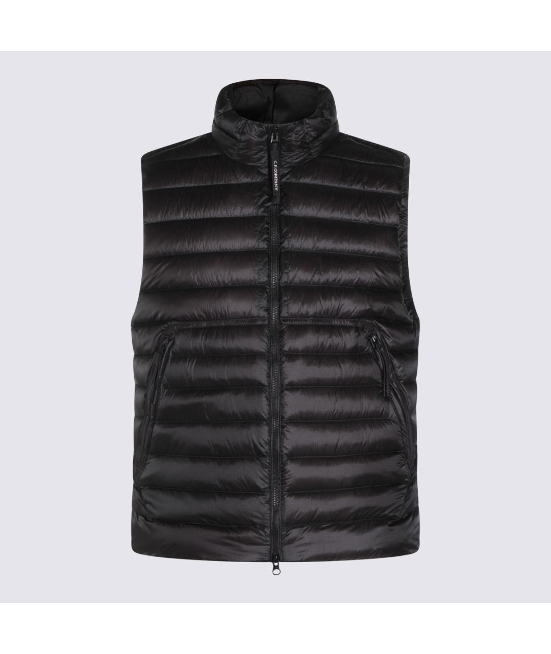 CP COMPANY Черный полиамидовый жилет, фото 5