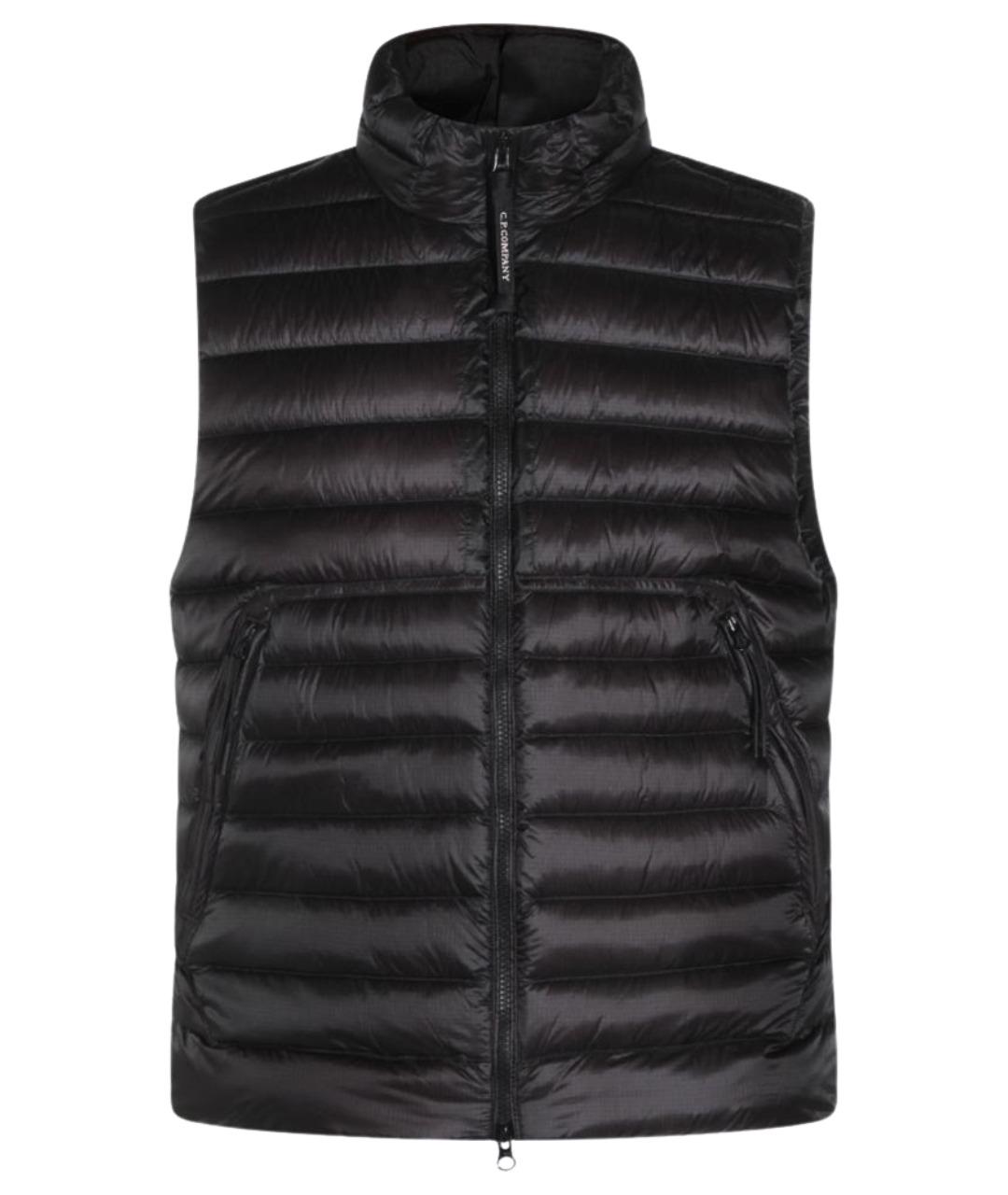 CP COMPANY Черный полиамидовый жилет, фото 1