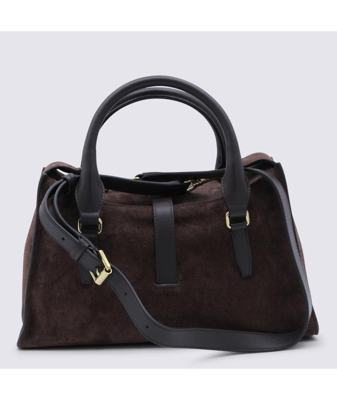 MULBERRY Коричневая замшевая сумка тоут, фото 3