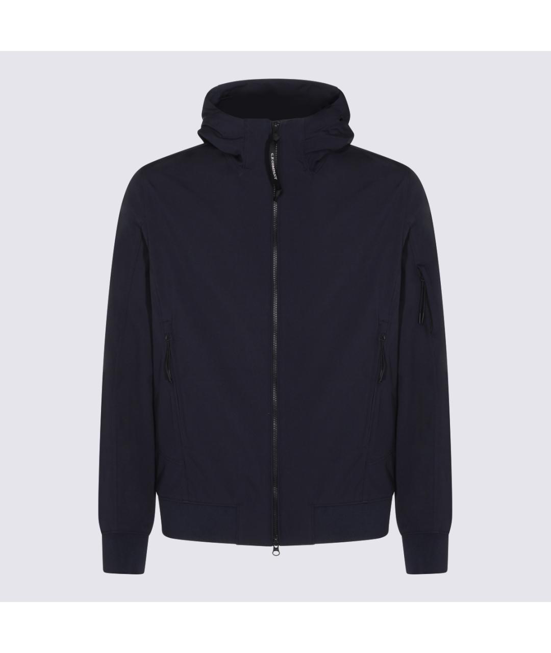 CP COMPANY Синяя полиэстеровая куртка, фото 4