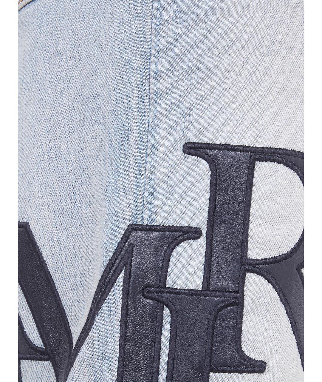 AMIRI Голубые хлопковые джинсы скинни, фото 3