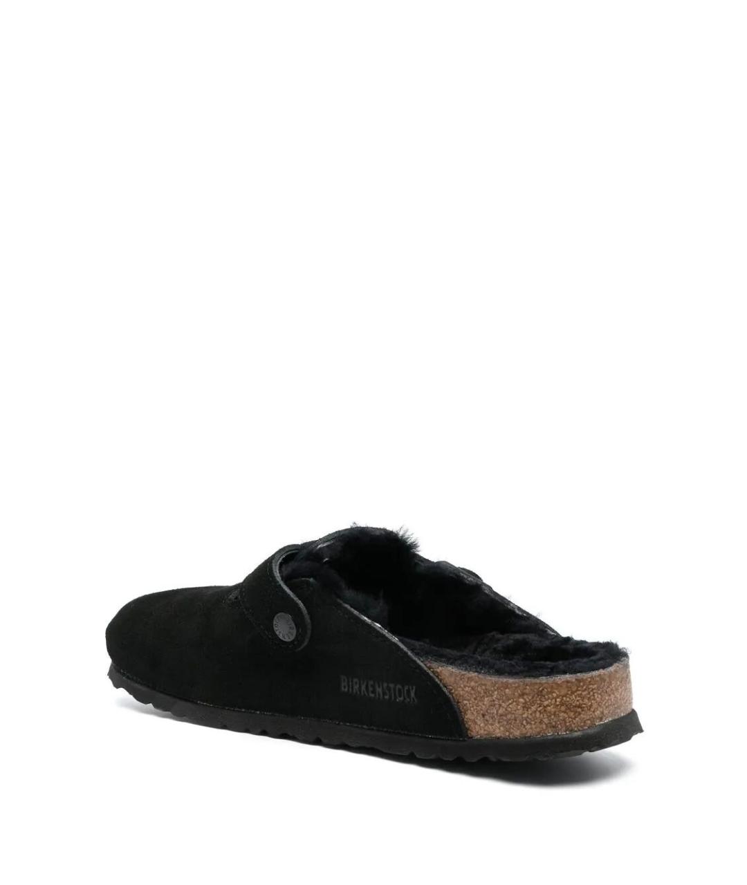 BIRKENSTOCK Черные замшевые сандалии, фото 3