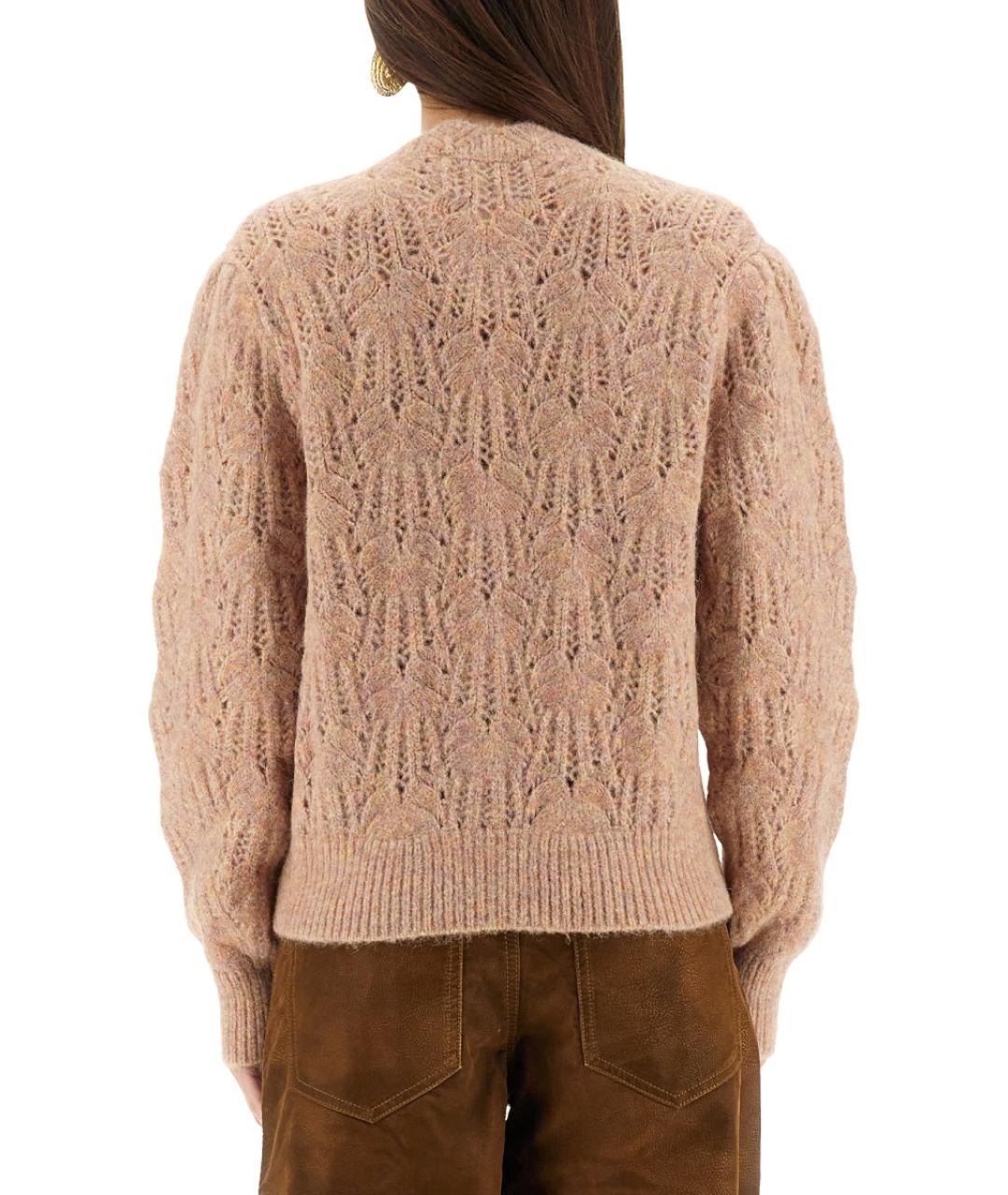 ISABEL MARANT Бежевый шерстяной кардиган, фото 3