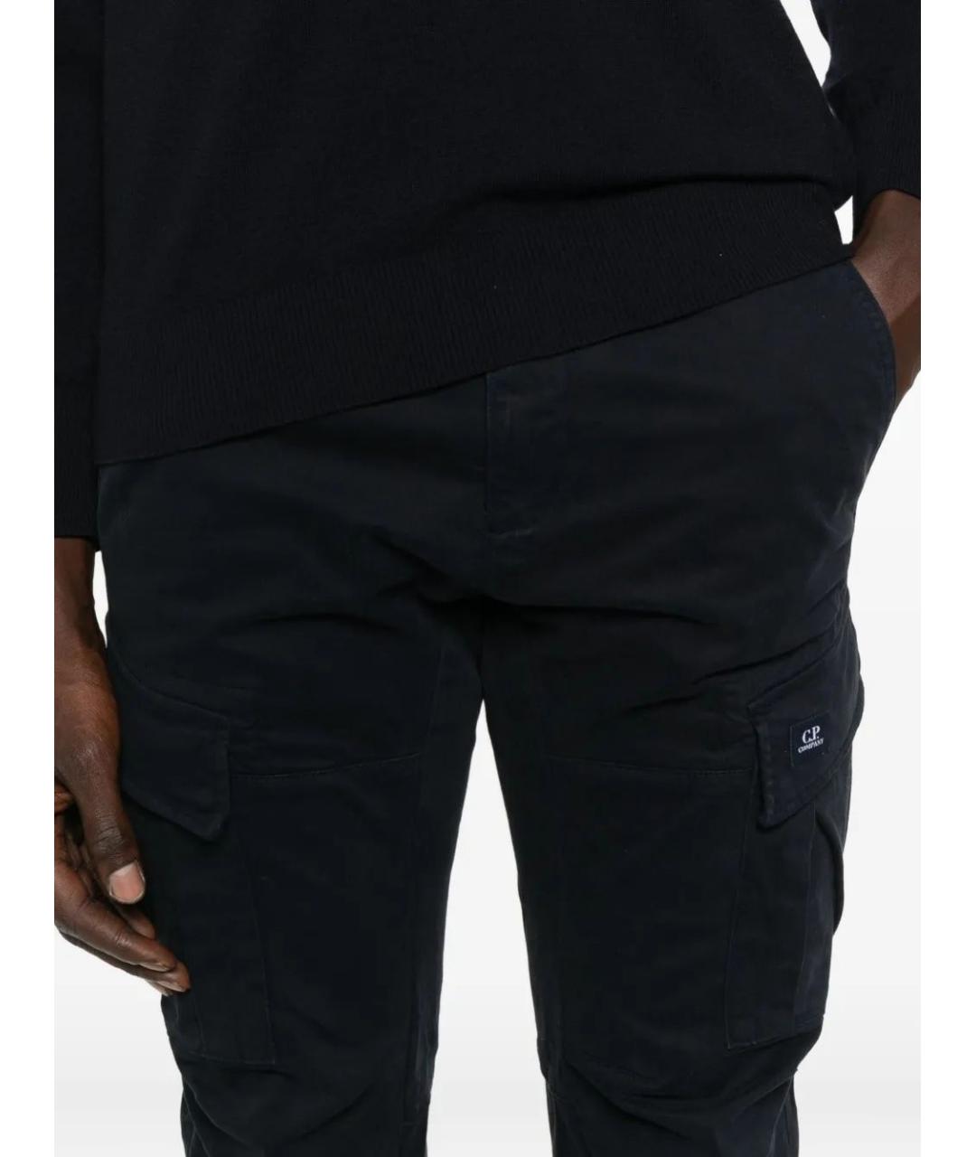 CP COMPANY Темно-синие хлопковые повседневные брюки, фото 5