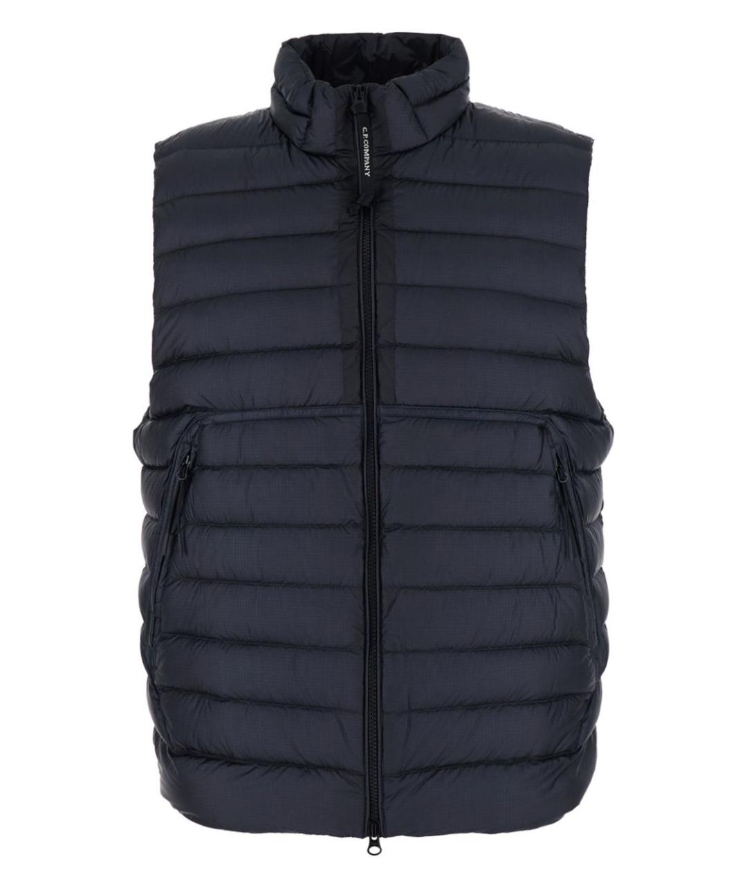 CP COMPANY Темно-синий полиамидовый жилет, фото 1