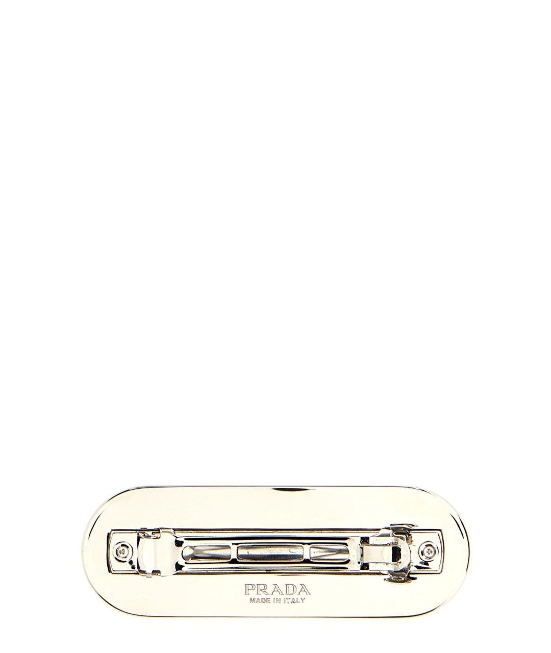 PRADA Серебряная заколка, фото 4