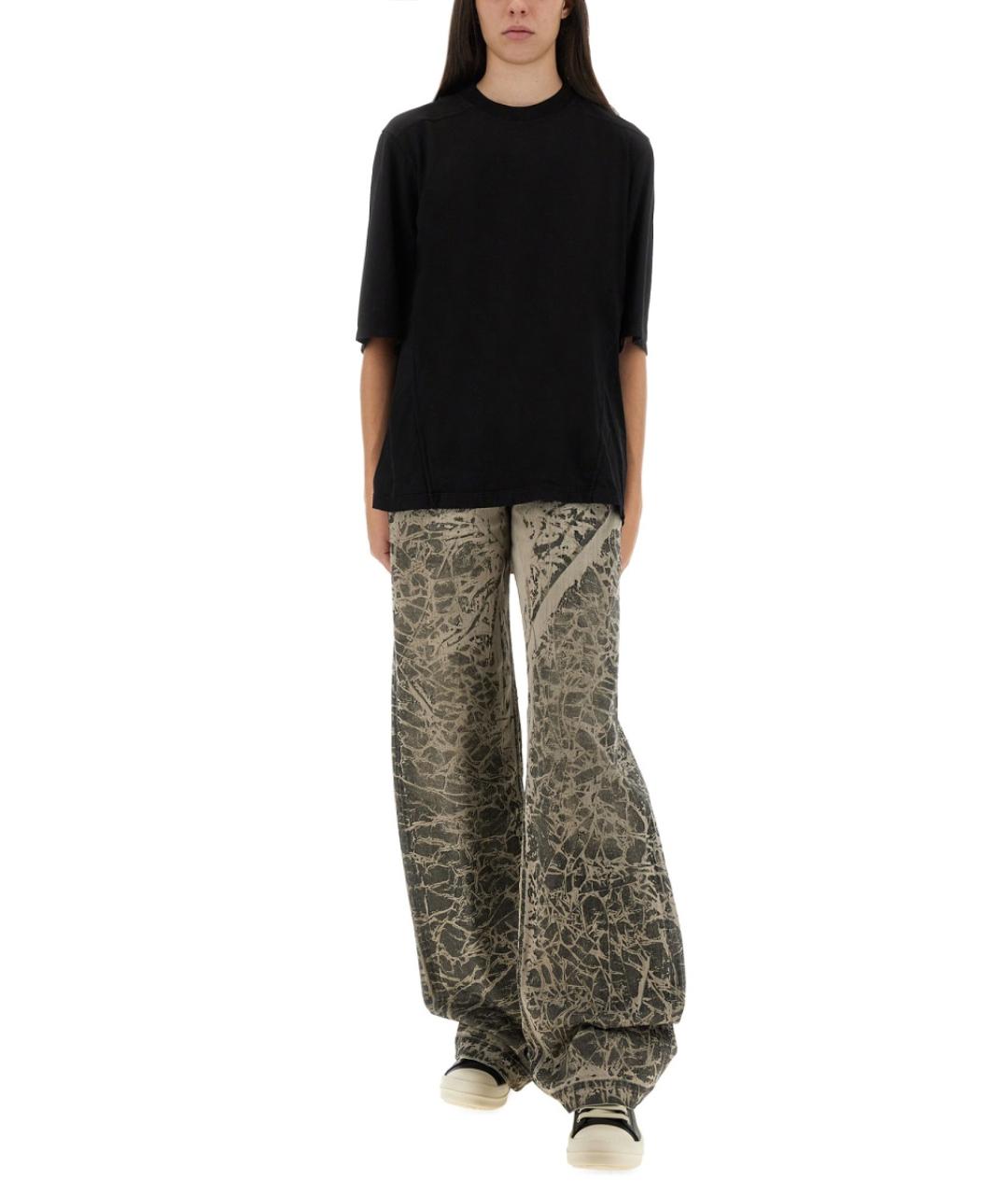 RICK OWENS DRKSHDW Мульти хлопковые прямые джинсы, фото 3