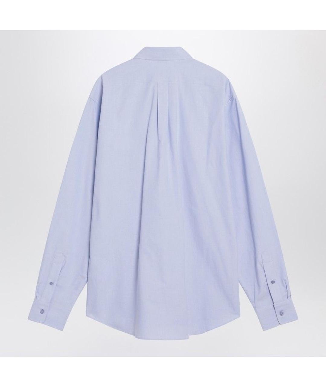 GIVENCHY Голубая хлопковая классическая рубашка, фото 2