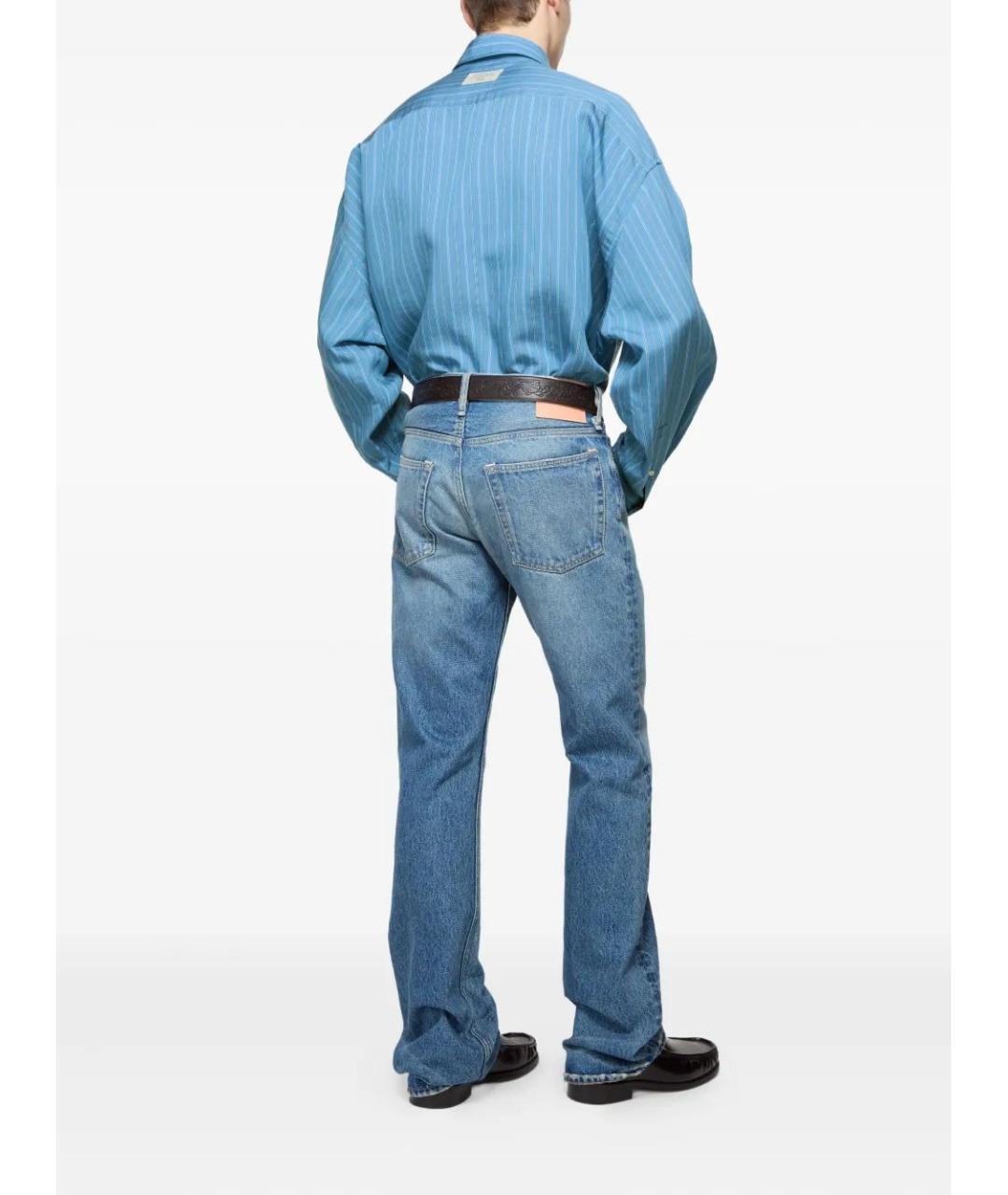 ACNE STUDIOS Синяя кэжуал рубашка, фото 3