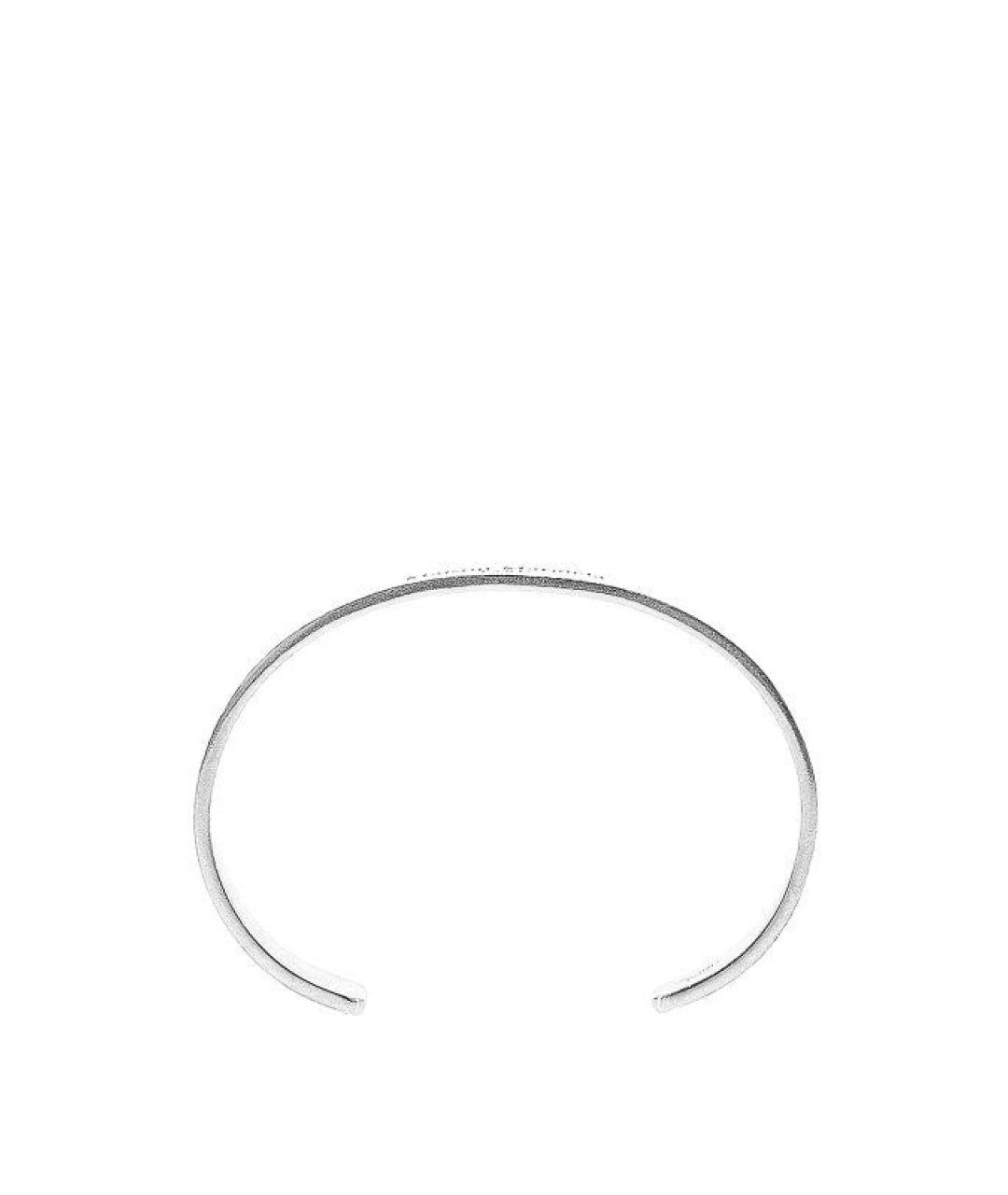 MAISON MARGIELA Серебрянный металлический браслет, фото 2