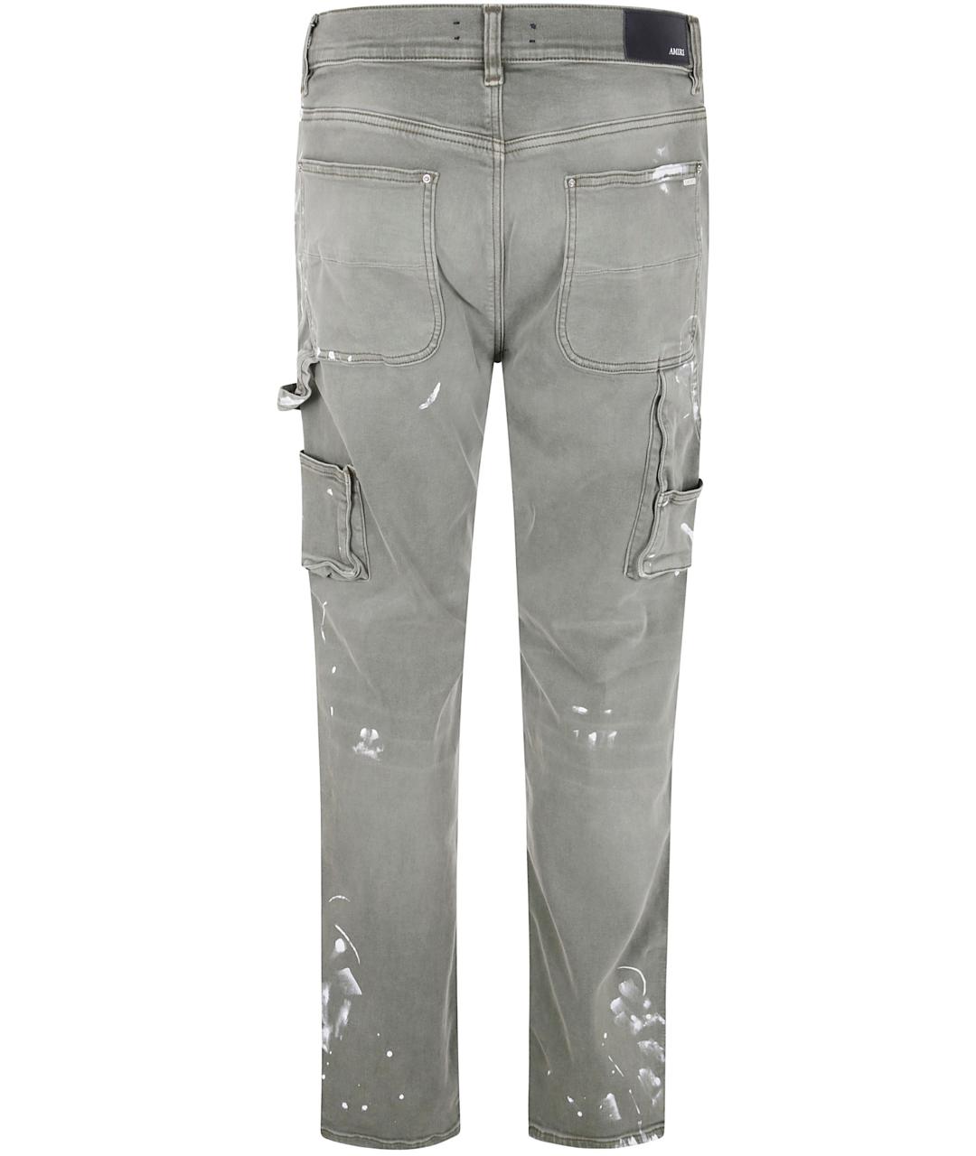 AMIRI Зеленые джинсы скинни, фото 2