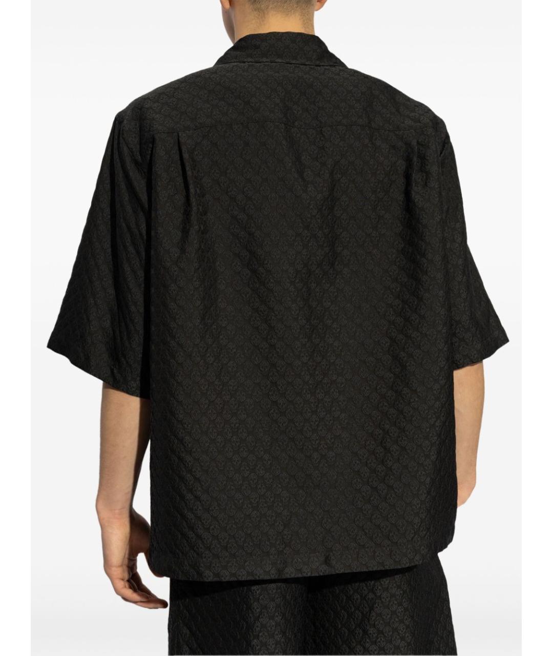 ALEXANDER MCQUEEN Черная кэжуал рубашка, фото 5