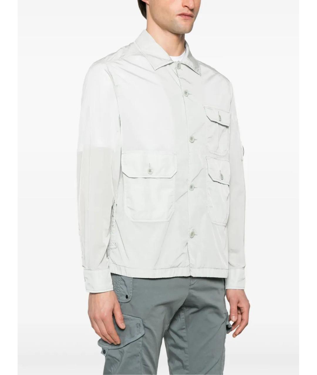 CP COMPANY Голубая полиэстеровая куртка, фото 3