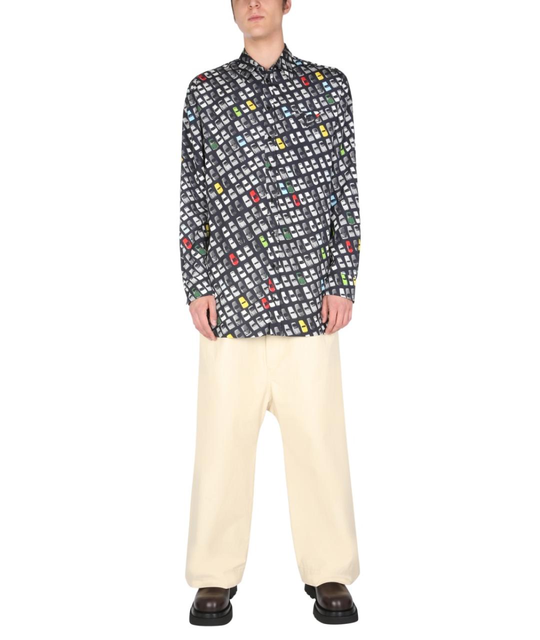 BOTTEGA VENETA Черная кэжуал рубашка, фото 2