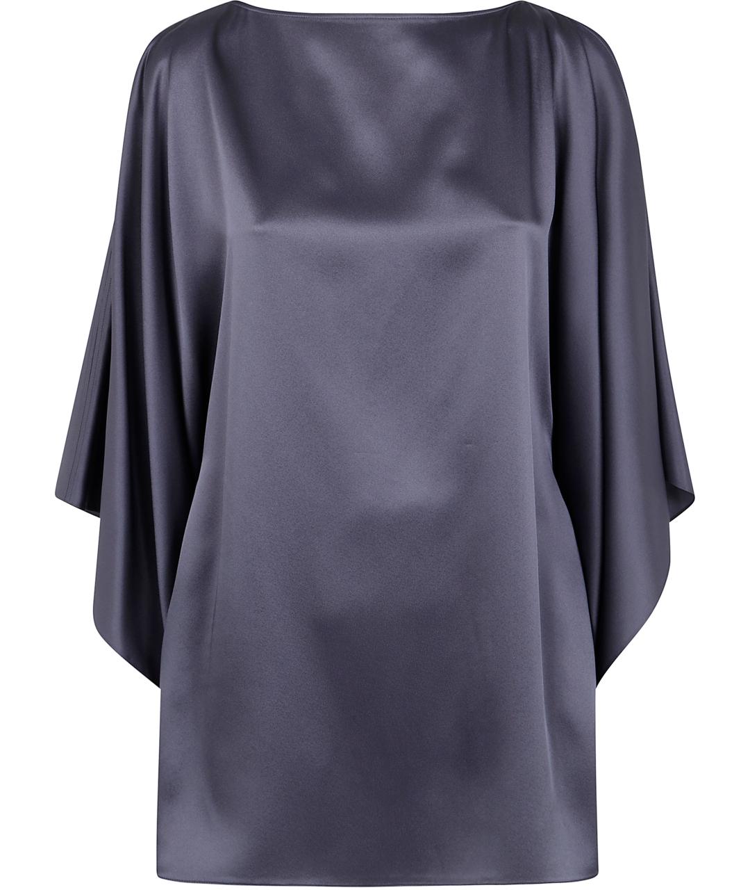 LANVIN Серая вискозная майка, фото 1