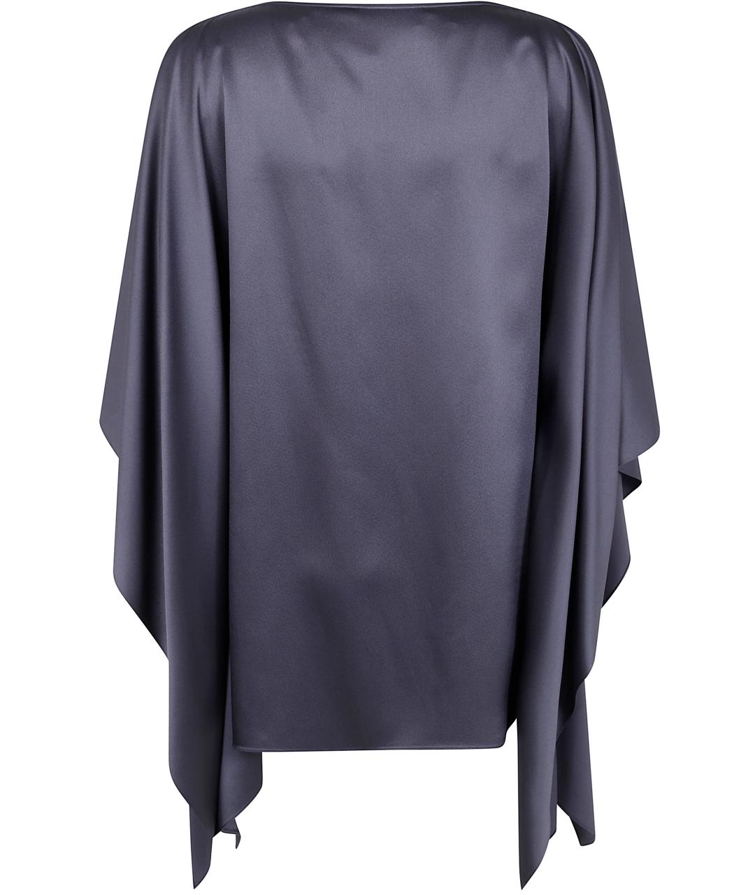 LANVIN Серая вискозная майка, фото 2