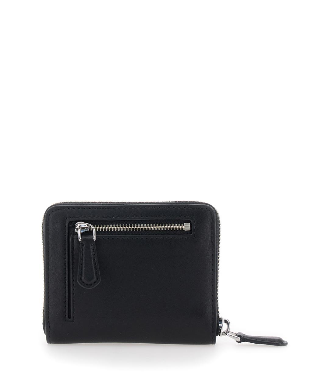 MARC JACOBS Черный кожаный кошелек, фото 2