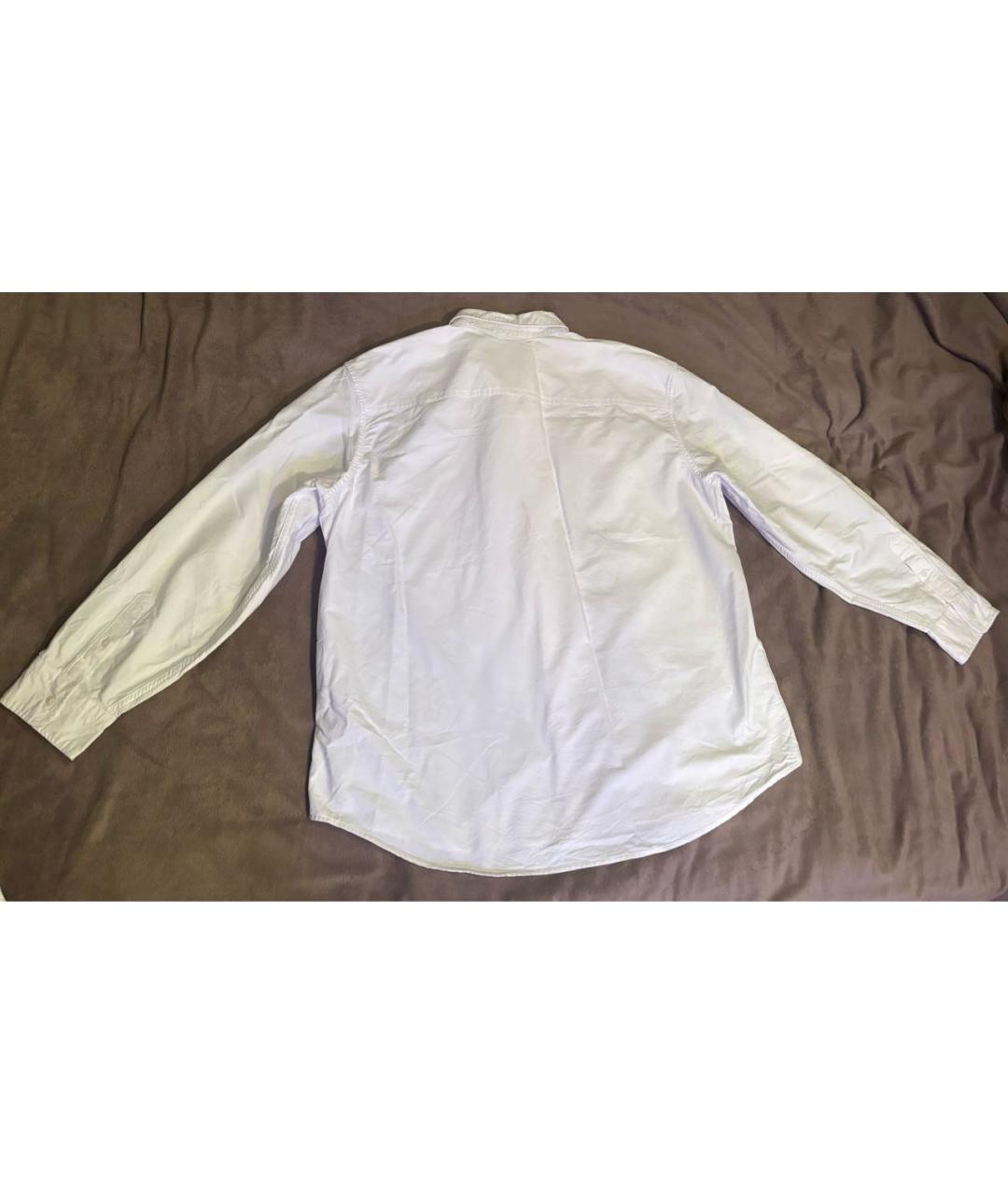 LEVI'S Белая хлопковая кэжуал рубашка, фото 2