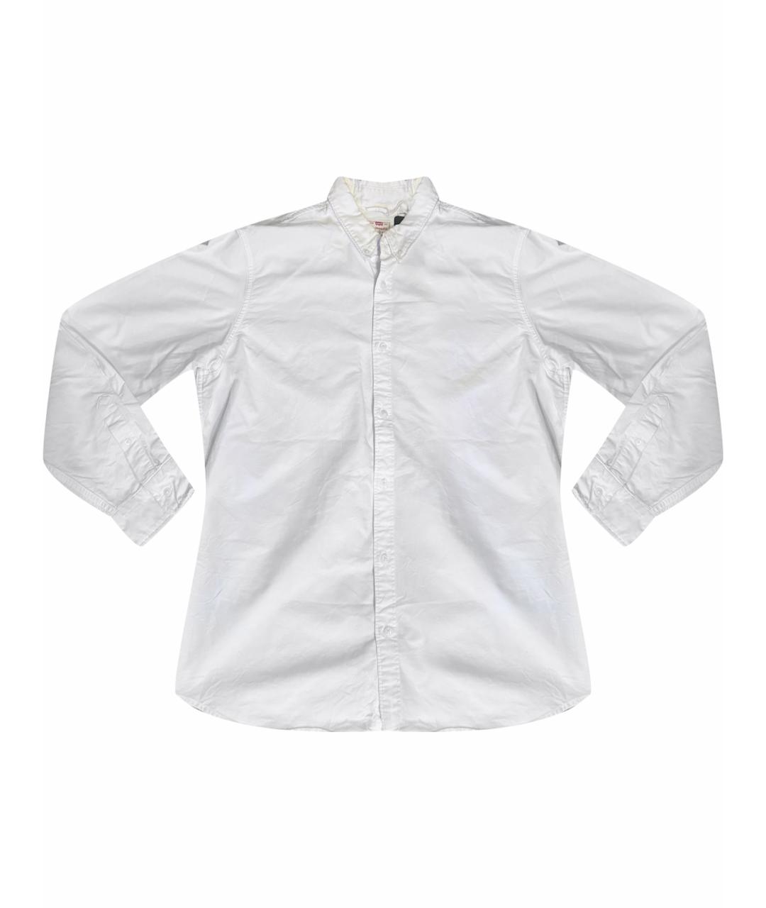 LEVI'S Белая хлопковая кэжуал рубашка, фото 1