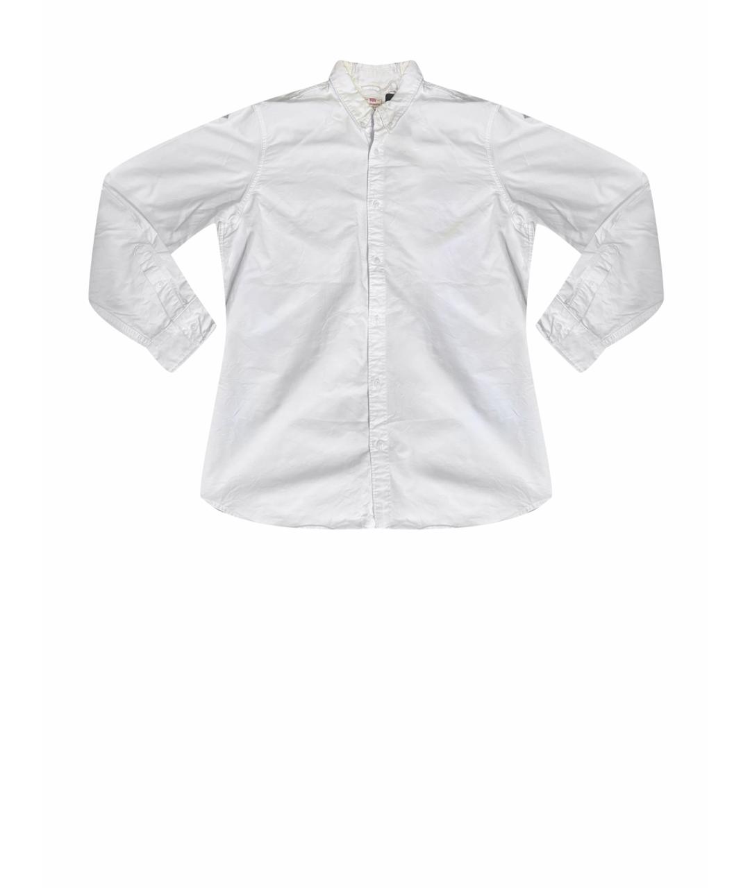 LEVI'S Белая хлопковая кэжуал рубашка, фото 11