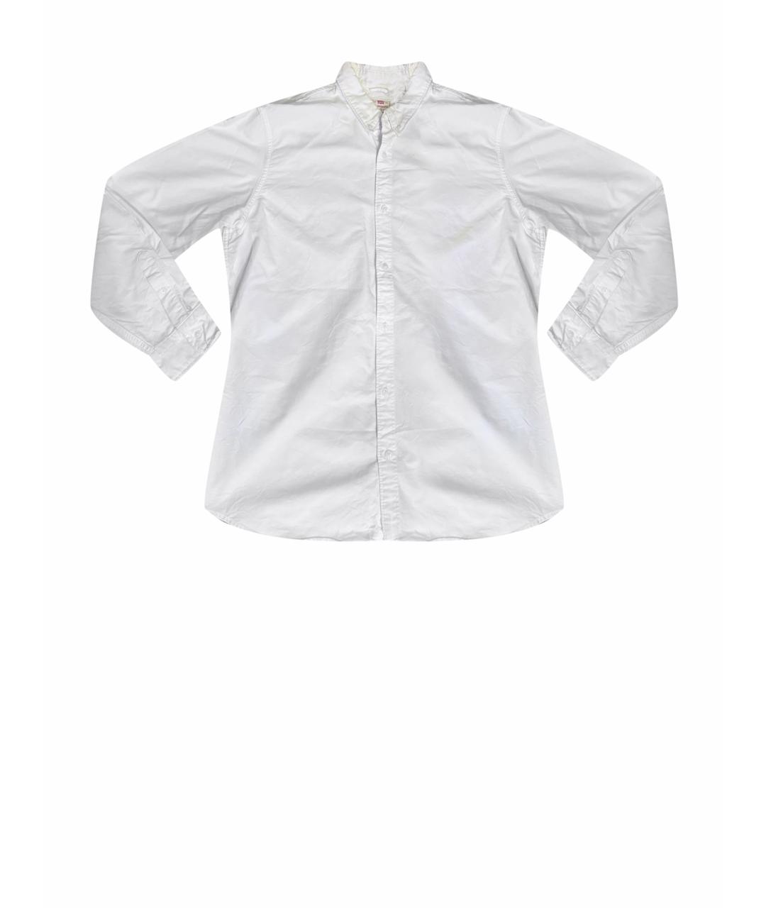 LEVI'S Белая хлопковая кэжуал рубашка, фото 1