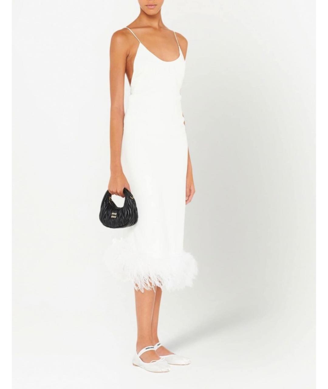 MIU MIU Черная кожаная сумка с короткими ручками, фото 7