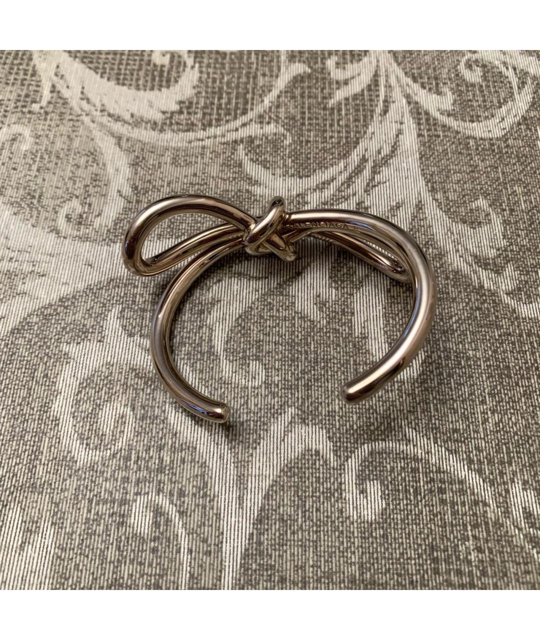 BALENCIAGA Золотой металлический браслет, фото 3